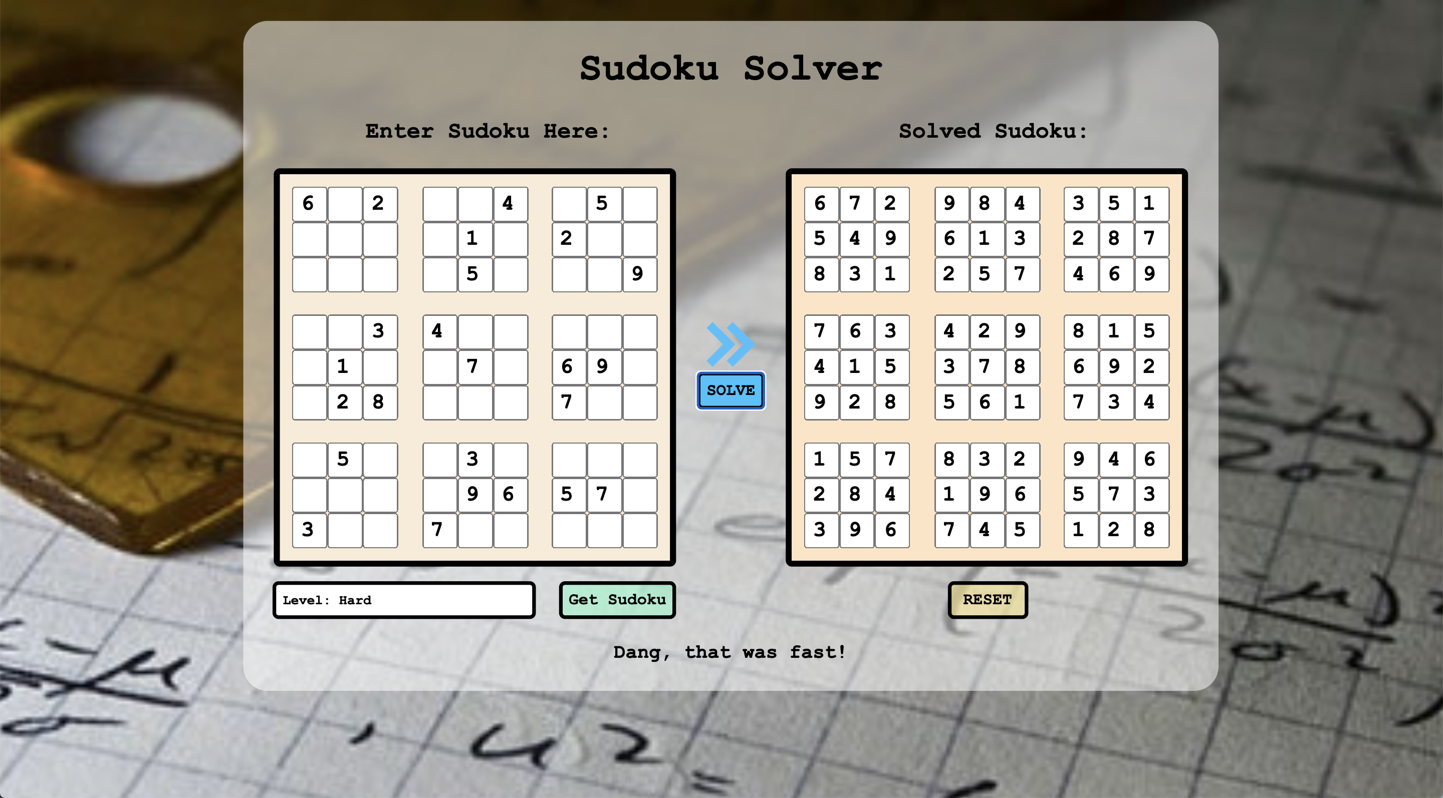 Sudoku Solver image